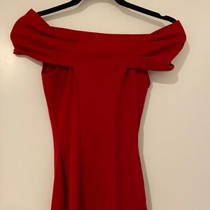 NWT Fashion Nova Red Dress XS